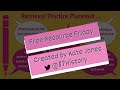 Free Resource Friday - Retrieval Practice Placemat by Kate Jones