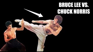 BRUCE LEE VS CHUCK NORRIS: BREAKDOWN