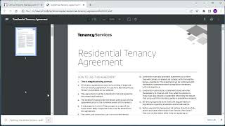 Tenancy Agreement Creation