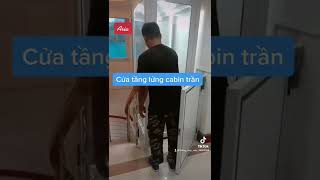 thang máy cửa tầng lửng cabin trần hotline 19000158