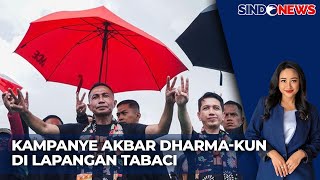 Kampanye Akbar Dharma-Kun di Lapangan Tabaci, Kalideres - Sindo Malam 23/11