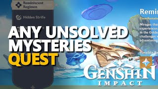 Any Unsolved Mysteries Genshin Impact