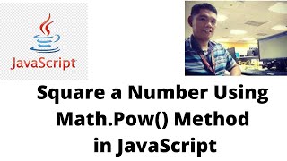 Square a Number Using Math.Pow() Method in JavaScript