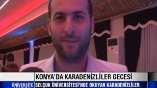 Konya Karadenizliler Gecesi 2013 - Üntv Haber