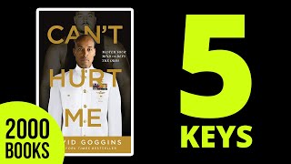 Can't hurt me by David Goggins - Book Summary and 8 Lessons