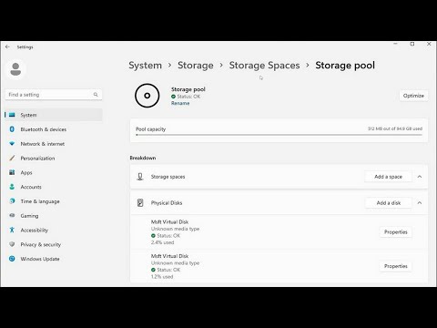 Windows 11 22H2 could see “Storage Spaces” moved from Control Panel to Settings