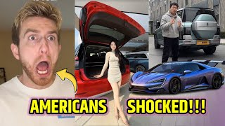 Chinese Showing American TikTok Refugees Their Cutting-Edge Electric Cars!