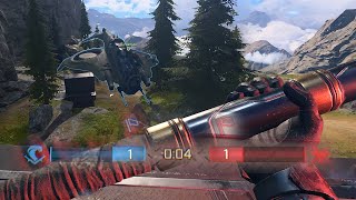 CLUTCH CTF moments in Halo Infinite - Ultrawide Gameplay