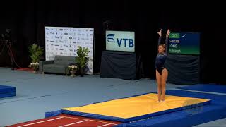 LONG Ashleigh (GBR) - 2017 Trampoline Worlds, Sofia (BUL) - Qualification Tumbling Routine 1