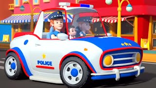Wheels On The Police Car, Vehicles Songs and Children Rhymes