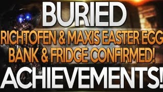 Buried: LEAKED Achievements! | Richtofen & Maxis Easter Egg Return? Bank & Fridge Confirmed!