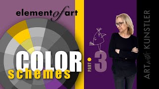 Color as an Element of Art. Part 3. Color schemes