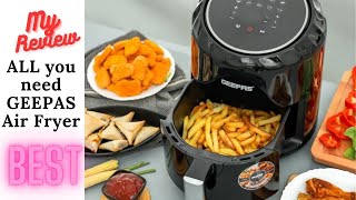 GEEPAS Digital Air Fryer | Unboxing \u0026 Review of Air Fryer | Chicken in Air Fryer #Geepass #foodie