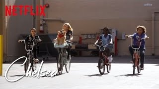 Riding Bikes with the Stranger Things Kids [Exclusive] | Chelsea | Netflix