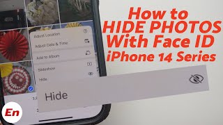 How to Hide Photos & Videos Using FaceID on iPhone 14 Series (14 Pro Max, 14 Pro, 14 Plus & 14)