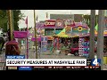 Security measures at Nashville Fair