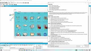 11.6.1 Packet Tracer - Switch Security Configuration