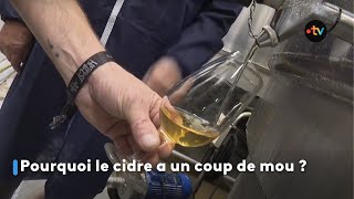 Pourquoi le cidre a un coup de mou ?