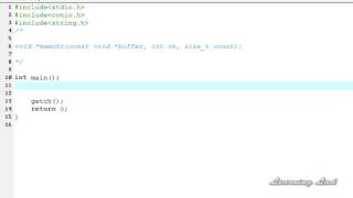 88- C Programming language video Tutorials for Beginner's - memchr() Function