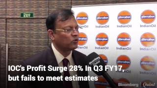 Mr.  B. Ashok Chairman, IOC  speaks to Bloomberg Quint on Q3 Results