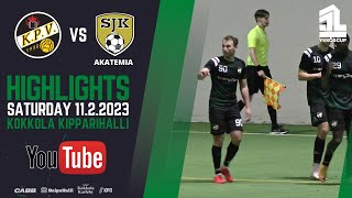 KPV - SJK Akatemia la 11.2.2023 | Ykköscupin ottelun huippuhetket