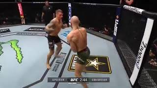 Dustin Poirier knocks out Conor McGregor at UFC 257 Dustin Vs Mcgregor in Abu Dhabi (Highlights)