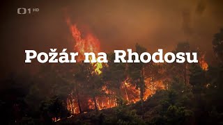 Požár na Rhodosu – znělka ČT