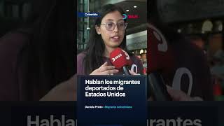 🇨🇴 Deportados de EE.UU. cuentan su experiencia tras aterrizar en Bogotá