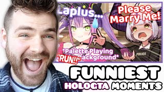 REACTING to The Ultimate HoloGTA Clip Compilation #4 | FUNNY MOMENTS | HOLOLIVE REACTION!