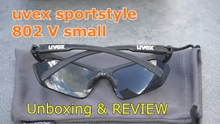 uvex sportstyle 802 V small Sunglasses Protection Sport Glasses UNBOXING \u0026 REVIEW