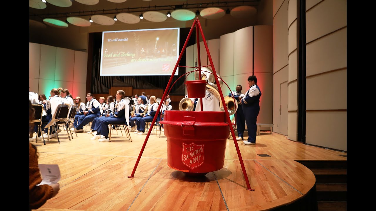 Salvation Army Kicks Off Red Kettle Campaign - YouTube