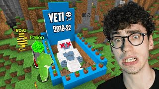 POGRZEB YETI na PALIONOWIE w Minecraft! (R.I.P)