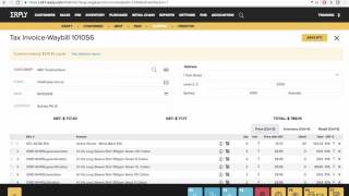 ERPLY - Sales module