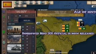 Borrowed Mod v205 Alpha | Age of history 3 Mod | Hot Fix and Big Update | Great!