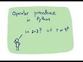 pycse - arithmetic and operator precedence in #Python