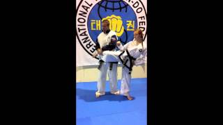 Taekwon-Do Side Kick lesson