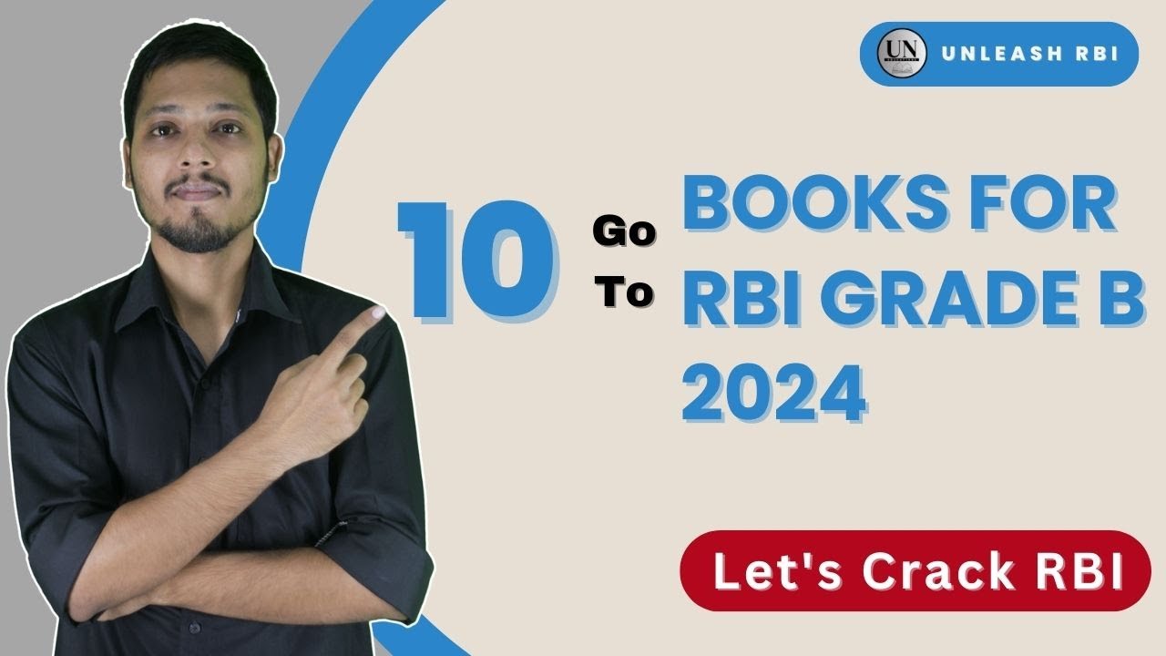 Booklist To Crack RBI Grade B 2024 Exam | Unleash RBI | All About RBI ...