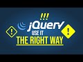 How To Link and Use jQuery | THE RIGHT WAY! | jQuery Best Practices