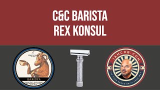 Rex Konsul Razor -  First Use | Crowne \u0026 Crane Barista