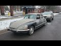 1969 citroen ds21 stored 20 years — driven onto trailer