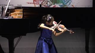 SRIMF Gold Award -Beriot Violin Concerto in G Major -Singapore Raffles Music Competition 2016