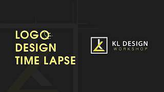 Logo Design Timelapse - KL Design - Illustrator