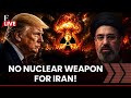 Trump Says Iran Agrees to No Nuclear Weapons as Gulf Conflict Intensifies | LIVE
