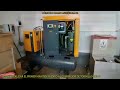 how to perform the first scheduled maintenance chinese screw compressor panel mam860