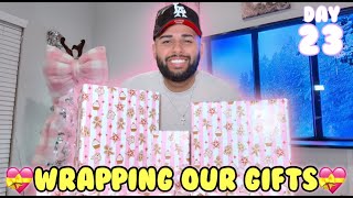 WRAPPING OUR GIFTS + Vlogmas day 23