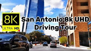 [Downtown San Antonio] - The Heart of Texas - 8K and 4K UHD Driving Tour