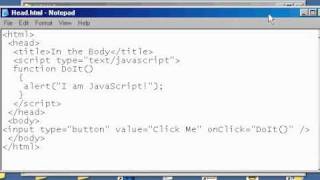 HTML 5 Javascript Lesson-3
