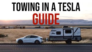 Full Towing Guide for a Tesla