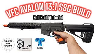 VFC Avalon Airsoft M4 13:1 SSG FULL BUILD! | Building \u0026 Shooting Test!