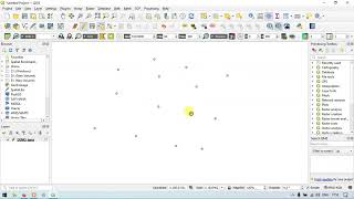 How to Create Point Layer and Add Points | QGIS Basics: 1